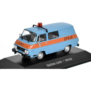 autíčko DeAgostini Škoda 1203 Spoje Model Modrý