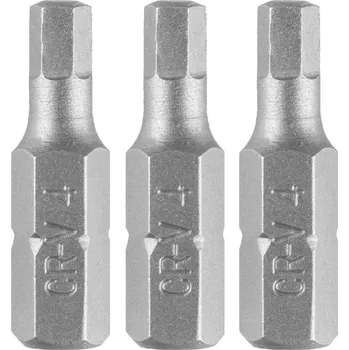 Bit Graphite Šestihranné bity H4 x 25 mm, 3 ks