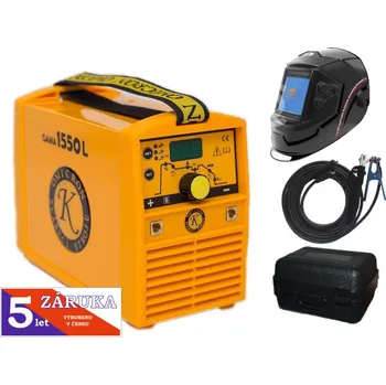 Svářečka Omicron GAMA 1550L + kabely 25/3m + kukla + kufr, záruka 3+2 roky SET TOP