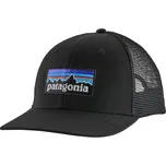 Kšiltovka Patagonia P-6 LOGO LOPRO TRUCKER HAT - černá