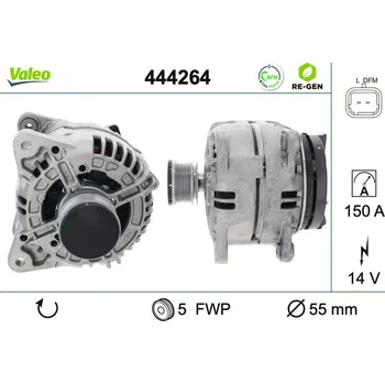 Autoelektrika generátor VALEO 444264