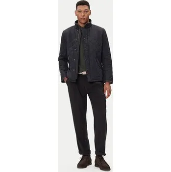 Barbour Bunda pro přechodné období Powell MQU0281NY71 Tmavomodrá Slim Fit XXL