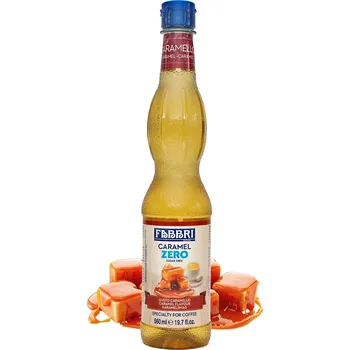 Káva Fabbri | Karamel (Bez cukru) - 560 ml - Fabbri