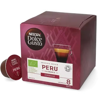 Káva Nescafé | Peru Espresso - Počet kapslí pro Dolce Gusto: 12