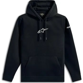 Pánské oblečení ALPINESTARS mikina FRONTAL HOODIE černá - S
