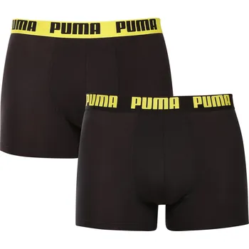 Pánské spodní prádlo 2PACK pánské boxerky Puma černé (701226387 033) M 701226387 033 Možnost vrácení zboží ZDARMA do 120 dnů!