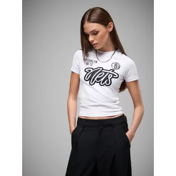 Dámská móda Tričko s&nbsp;potiskem Nets - XS - House - bílý - 514GO-00X