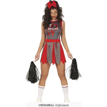 Karnevalový kostým Dámský kostým Zombie cheerleader M