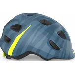 Helma dětská MET HOORAY modrá/zebra - 52/56