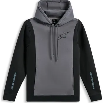 Pánská mikina ALPINESTARS mikina IGNITE HOODIE šedá/černá - S