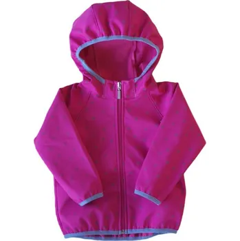 Kojenecká bunda softshellová bundička Fantom s reflexními srdíčky 1308 velikost 80