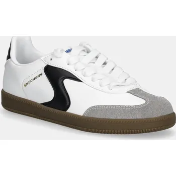 Chlapecká obuv Dětské tenisky Skechers HOTSHOT-JUNIOR VARSITY bílá barva, 418005L 00X, EUR 36.5