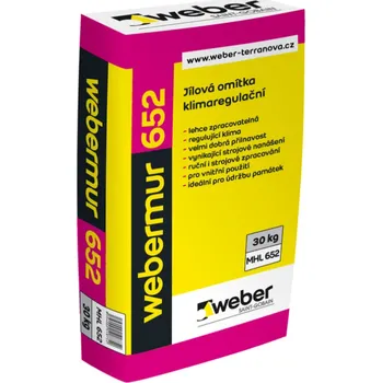 Omítka Webermur 652 30 kg (ks) - množstevní sleva při odběru nad 15 000 Kč