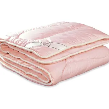 přikrývka Letní prošívaná přikrývka DUO losos