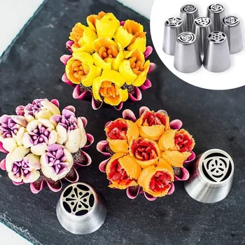 Zdobící sada na dorty - kytičky