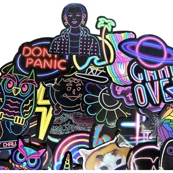 samolepka Neonové samolepky (42ks)