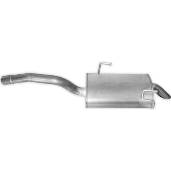 Zadní díl výfuku Zadní tlumič výfuku NOVAK 04.772