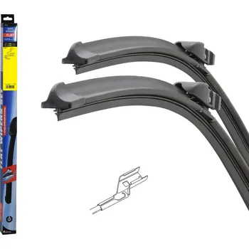 Stěrače FLAT SET (CUBE) 750+510mm Compass