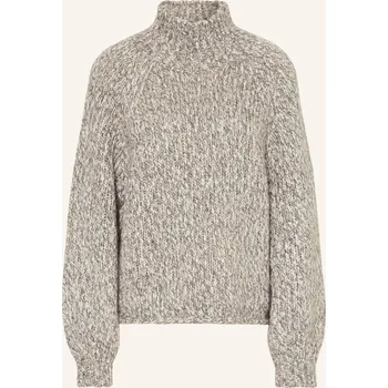 Dámský svetr Drykorn Dámský Svetr S Rolákem Kimina, šedá / světle hnědá /...