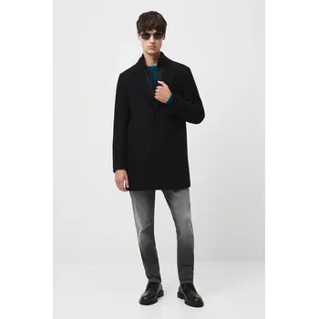 Dámský kabát Kabát s příměsí vlny Medicine RW25-KPM506 černá 99X, vel. XXL