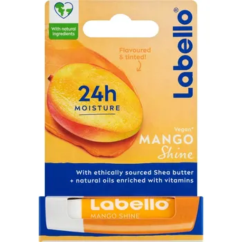 Péče o rty Nivea Labello pečující Mango Shine balzám na rty 4,8 g