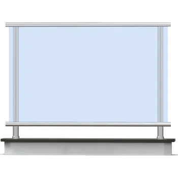 Zábradlí HK Zábradlí C4HRB-2 B rovné bronzové 100 x 100 cm