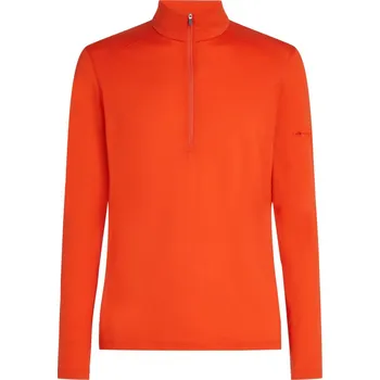 Pánské tričko ICEBREAKER Mens 200 Oasis LS Half Zip, Fervid velikost: L