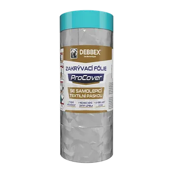 Zakrývací fólie na malování DEN BRAVEN Zakrývací folie ProCover s textilní UV páskou 55cmx20m