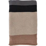 Přehoz na postel / bavlněný pled SODHAL BOLD KNIT 170 x 130 cm