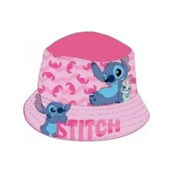 Klobouk DIFUZED - Dívčí klobouk Lilo & Stitch - růžový 52