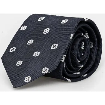Kravata Hedvábná kravata BOSS H-TIE CM 7.5 253 tmavomodrá barva, 50551017 59X, vel. ONE SIZE