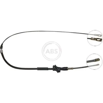 Lanko parkovací brzdy Tažné lanko, parkovací brzda A.B.S. K10138