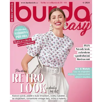 Časopis Burda Easy speciál 4/2024 - jednoduché střihy