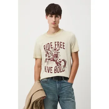 Bavlněné tričko Medicine RW25-TSM400 béžová 08X, vel. XXL