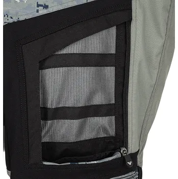 Moto kalhoty Kalhoty PSí MADERA pánské šedá/černá/červená 56