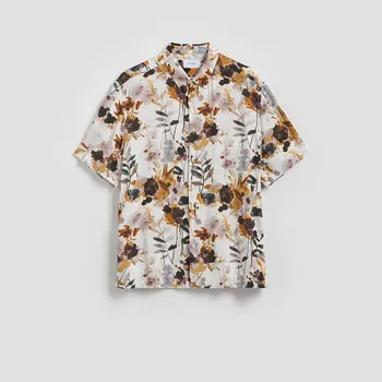 Reserved - Viskózová košile comfort fit - vícebarevná - 840FS-MLC - 840FS-MLC-XL