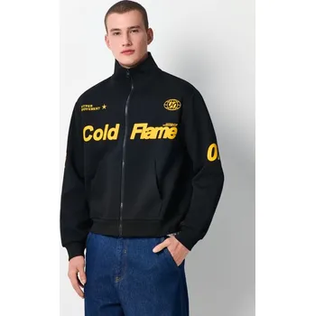 Pánská mikina Mikina na zip se stojáčkem - M - House - černá - 976IG-99X