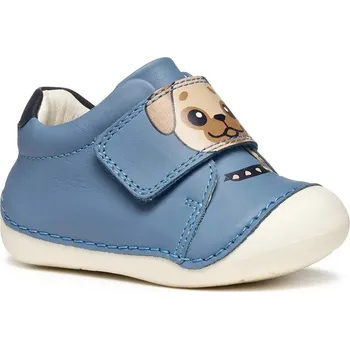 Dámské polobotky Kojenecké kožené polobotky Geox TUTIM modrá barva, B3539C.00085 B3539C.00085.18.23 55X, EUR 23