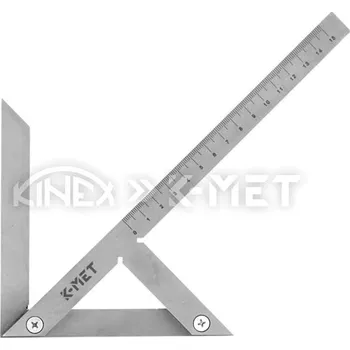 Úhloměr Kinex 4062-5 - Úhelník středící 500 x 330mm, měřící průměr max. 530mm