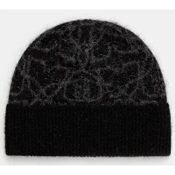 Čepice Čepice s vlnou HUGO Sady_Hat černá barva, 50548722 99X, vel. ONE SIZE