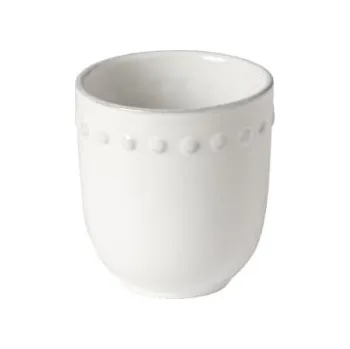 Costa Nova - keramický kalíšek do koupelny bílý