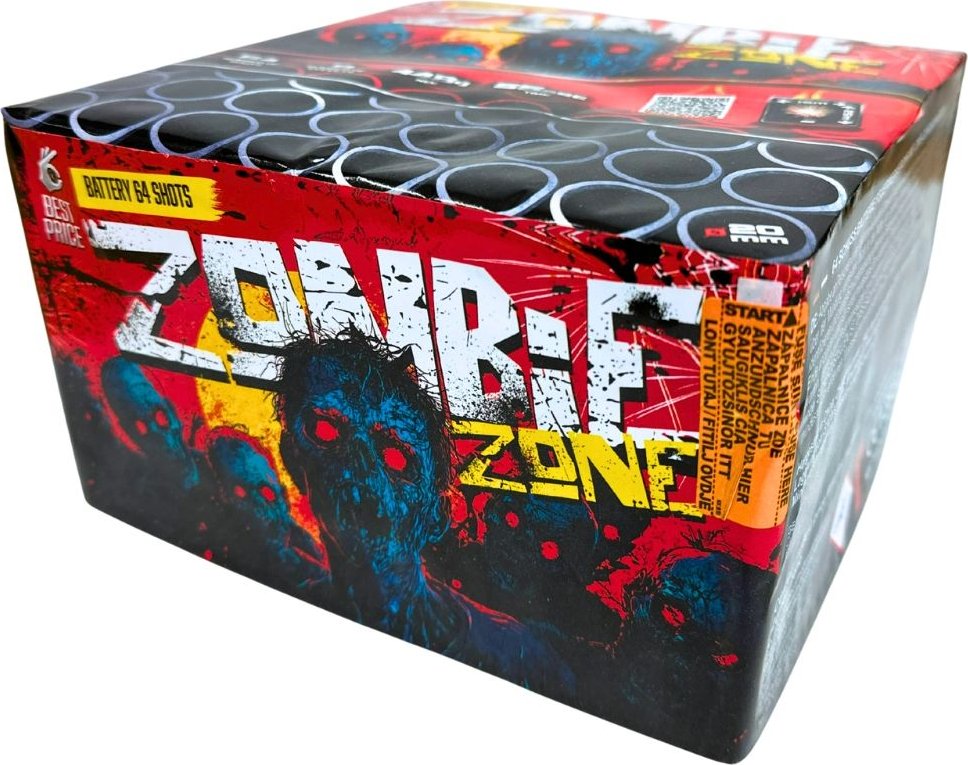 Ohňostroj BEST PRICE ZOMBIE ZONE 64 ran 20mm