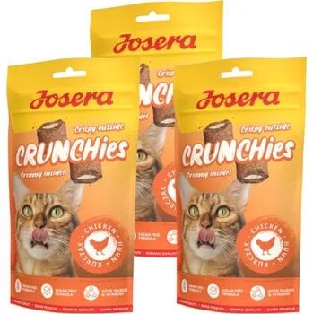 Pamlsek pro kočku JOSERA Crunchies - Kuřecí (pamlsek pro kočky) 3x60g