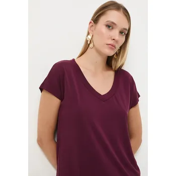 Dámské tričko Tričko Medicine dámské, vínová barva RW24.TSD404 93X, vel. XS