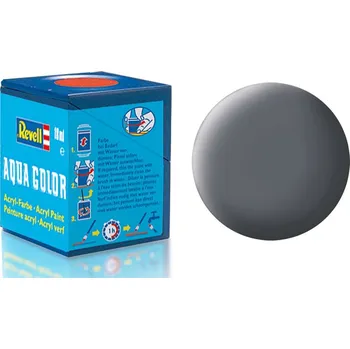 Modelářská barva Barva Revell akrylová matná lodní šedá (gunship-grey mat USAF) - 18 ml Barva Revell akrylová matná lodní šedá (gunship-grey mat USAF)