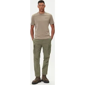 Pánské kalhoty Napapijri Kalhoty z materiálu M-Tures NP0A88SW Zelená Regular Fit L