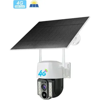 Solární otočná IP kamera 4G/SIM Sim, V380 Pro