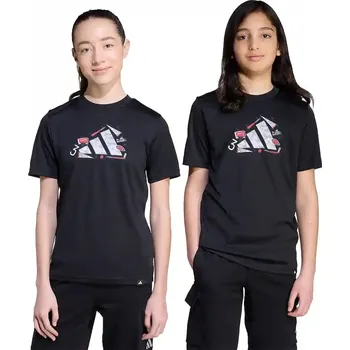 Chlapecké tričko Dětské tričko adidas JV5184 černá 99X, vel. 140