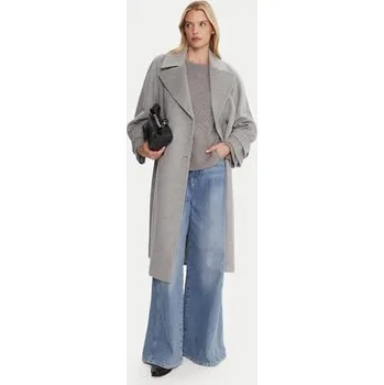 Dámský kabát Marella Vlněný kabát Tenna 2523016071 Šedá Regular Fit 44