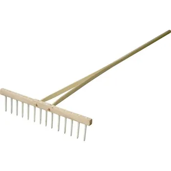 Hrábě Hrábě EURO nářadí 145059 Hrábě dřevěné, s plastovým hřebenem
